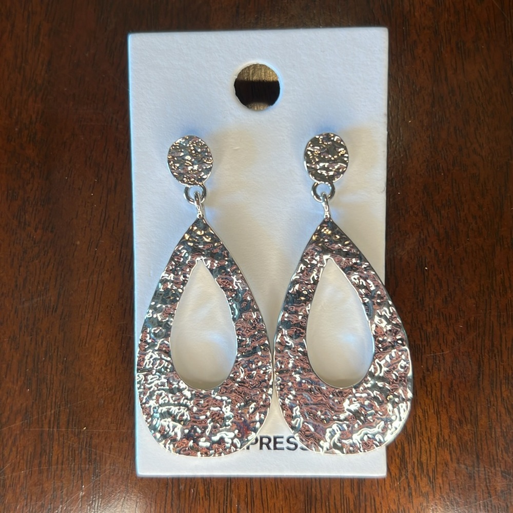 NWOT Express Dangle Stud Earrings - Picture 2 of 5